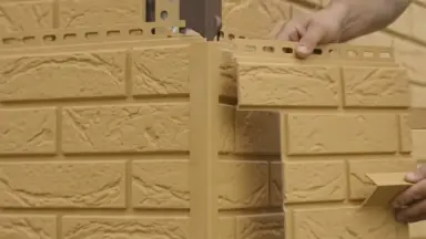Видео: Наружный угол S-Lock Клинкер горчичный