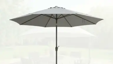 Видео: Зонт ВЕРОНА Серый солнцезащитный