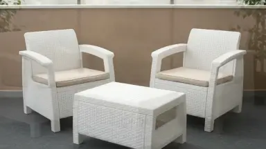 Видео: Комплект Yalta Balcony Set белый