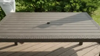 Видео: Стол прямоугольный FIJI Table Коричневый