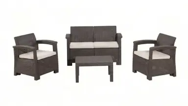Видео: Комплект Rattan Comfort 4
