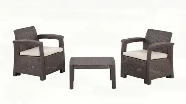 Видео: Комплект Rattan Comfort 3