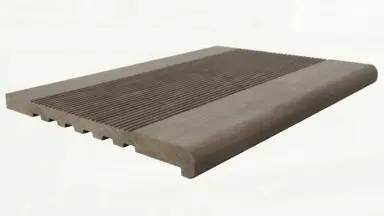 Видео: Ступени Полнотелые из ДПК NanoWood - Венге