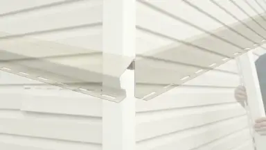 Видео: Наружный угол к сайдингу белый