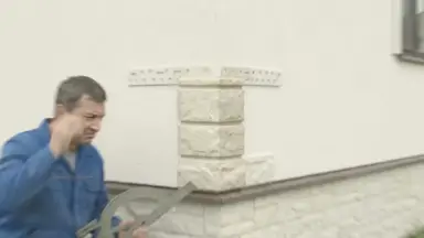 Видео: Угол Grand Line Камень Колотый стандарт молочный