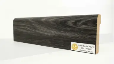 Видео: Плинтус Teckwood Дуб Графит