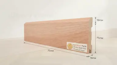 Видео: Плинтус Teckwood Ясень Золотой