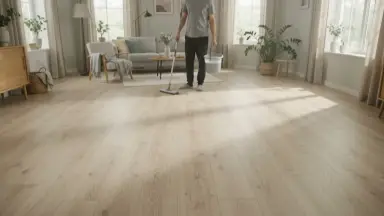 Видео: Виниловый пол Vinilam коллекция VINILAM Cork Premium glue Дуб Сарагоса 33555