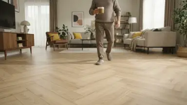 Видео: Виниловый пол AquaFloor коллекция Parquet Glue AF2513PG