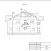 Проект двухэтажного дома из газобетона с облицовкой кирпичом 101-50