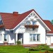 Проект жилого дома в европейском стиле из газобетона с мансардным этажом и одноместным гаражом с площадью до 200 кв м