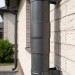 Соединитель труб Aquasystem 125/90 мм Pural Matt RR 23 Темно-серый