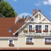 Проект двухэтажного дома с двухместным гаражом 17 на 11