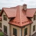 Металлочерепица квинта плюс с 3D резом 0,5 Satin Мatt RAL 8004 терракота