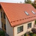 Металлочерепица GL квадро профи 0,45 PE RAL 8004 терракота