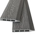 Заборная панель шип-паз EasyDecking Wood-Х 146х20 Серый