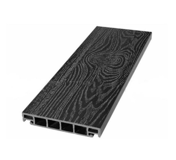 Террасная доска из ДПК SW Salix (T) 2D чёрный