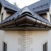 Угол желоба внешний Aquasystem Rooftop Drain PU 150/100 мм RAL 8017 - коричневый шоколад