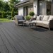 Террасная доска UnoDeck Mogano 165×24х3000 мм Графит