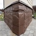 Угол T-Сайдинг-Гранит Леон Коричневый