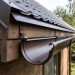 Крюк короткий усиленный ASN L=60 мм Aquasystem 125/90 мм Pural Matt RAL 8017 Коричневый шоколад