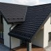 Металлочерепица камея 0,45 Drap RAL 9005 черный