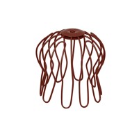 Сетка воронки (паук) Aquasystem 125/90 мм Pural Matt RAL 8017 Коричневый шоколад