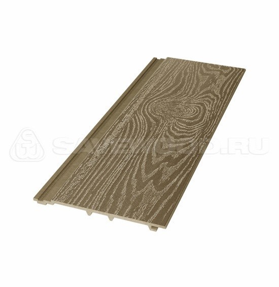 Сайдинг из дпк savewood sw-cedrus тангенциальный распил тик