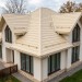 Металлочерепица GL квадро профи 0,45 PE RAL 1014 слоновая кость