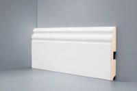 Плинтус Deartio Белый U 105-h 120мм
