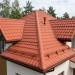 Металлочерепица квинта плюс с 3D резом 0,5 Velur RAL 8004 терракота