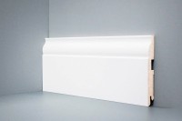 Плинтус Deartio Белый U 103-h 120мм