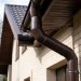 Колено 72 гр. Aquasystem Rooftop Drain PU 150/100 мм RAL 8017 - коричневый шоколад