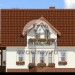 проект двухэтажного дома с двухместным гаражом 15 на 10