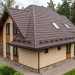 Металлочерепица квинта плюс с 3D резом 0,5 Velur RAL 8017 шоколад