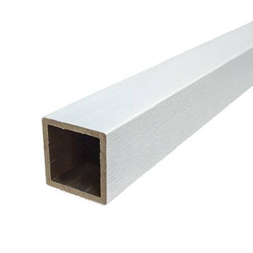 Столб опорный Woodvex Co-Extrusion Белый