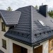 Металлочерепица кредо GL 0,5 Velur20 RAL 9005 черный