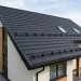 Металлочерепица квинта плюс с 3D резом 0,5 Velur RAL 9005 черный
