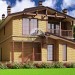 Проект дома из полнотелого кирпича площадью до 150 кв м 101-64