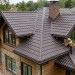 Металлочерепица камея 0,45 Drap RR 32 темно-коричневый