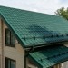 Металлочерепица GL квадро профи 0,45 Drap RAL 6005 зеленый мох.