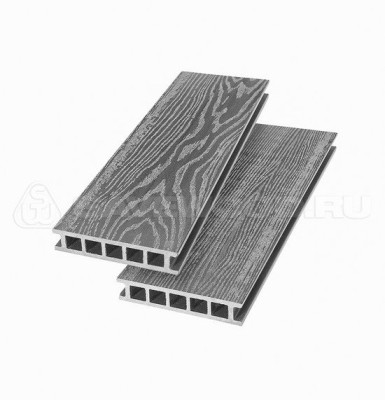 Террасная доска из ДПК SW-Fagus «SaveWood» пепельный