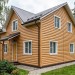 Виниловый сайдинг tecos, серия lux - оцилиндрованный брус двойной, - ангарская сосна