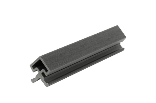 Угол внешний для фасадной панели co-extrusion, grey dark