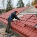 Металлочерепица кредо 0,45 PE RAL 3009 оксидно-красный