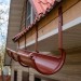 Крюк длинный усиленный ASN L=160 мм с крепежом Aquasystem Rooftop Drain PU 150/100 мм RR 29 Красный