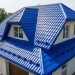 Металлочерепица кредо 0,45 PE RAL 5002 ультрамариново-синий