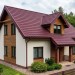 Металлочерепица камея GL 0,5 Quarzit lite RAL 3005 красное вино