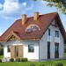 104-10 - проект квадратного дома с мансардой из пеноблоков