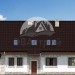 Проект узкого двухэтажного дома из газобетона с двухместным гаражом и камином - LG-27